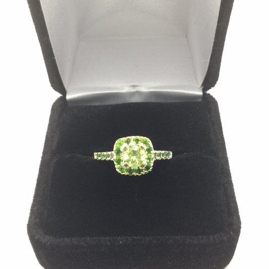 Precious & Dainty Genuine Peridot Ring