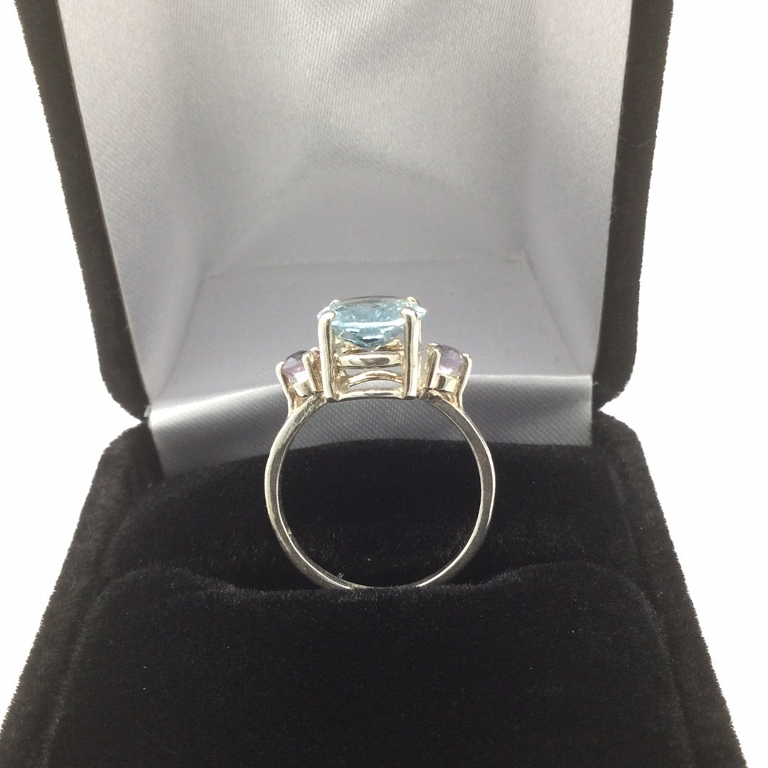 Genuine Aquamarine Ring