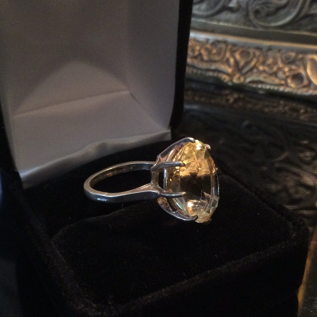 Supreme Genuine Citrine Ring