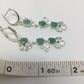 Epiphany of Genuine Emerald Earrings