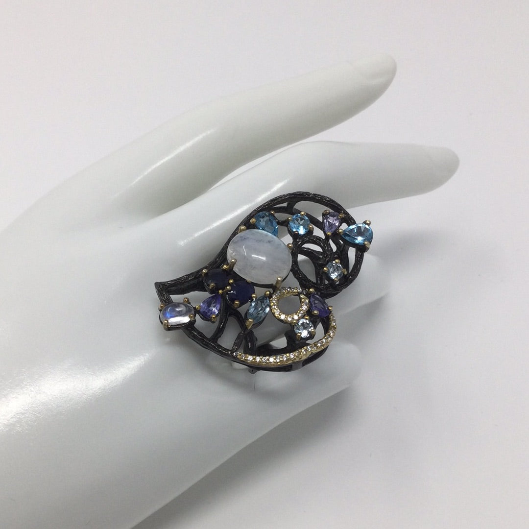 Elegant Moonstone Ring