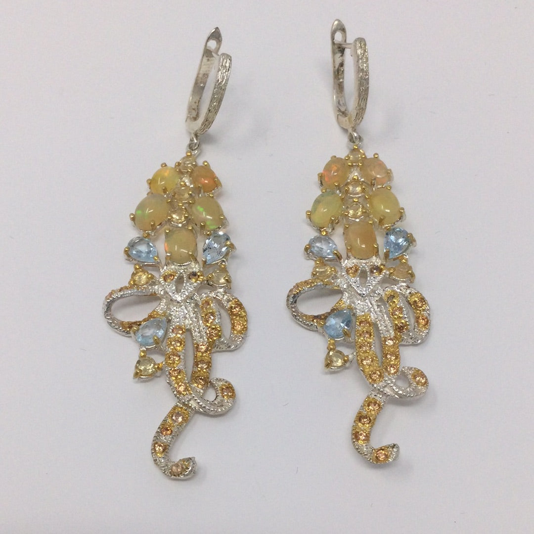 Genuine Ethereal Opal Earrings