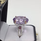 The Big Thrill, Massive 35 CTW Genuine Amethyst Ring
