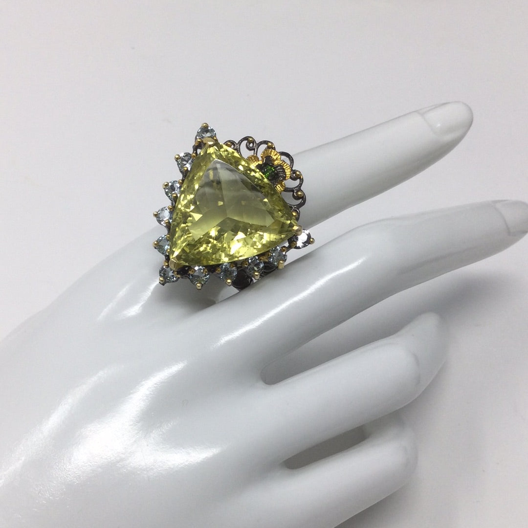 Unbelievable 37+ CTW Lemon Quartz Ring