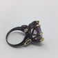 Awe Inspiring Genuine Ametrine 30 CTW Ring