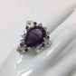 Amorous Amethyst Genuine 30 CTW Ring