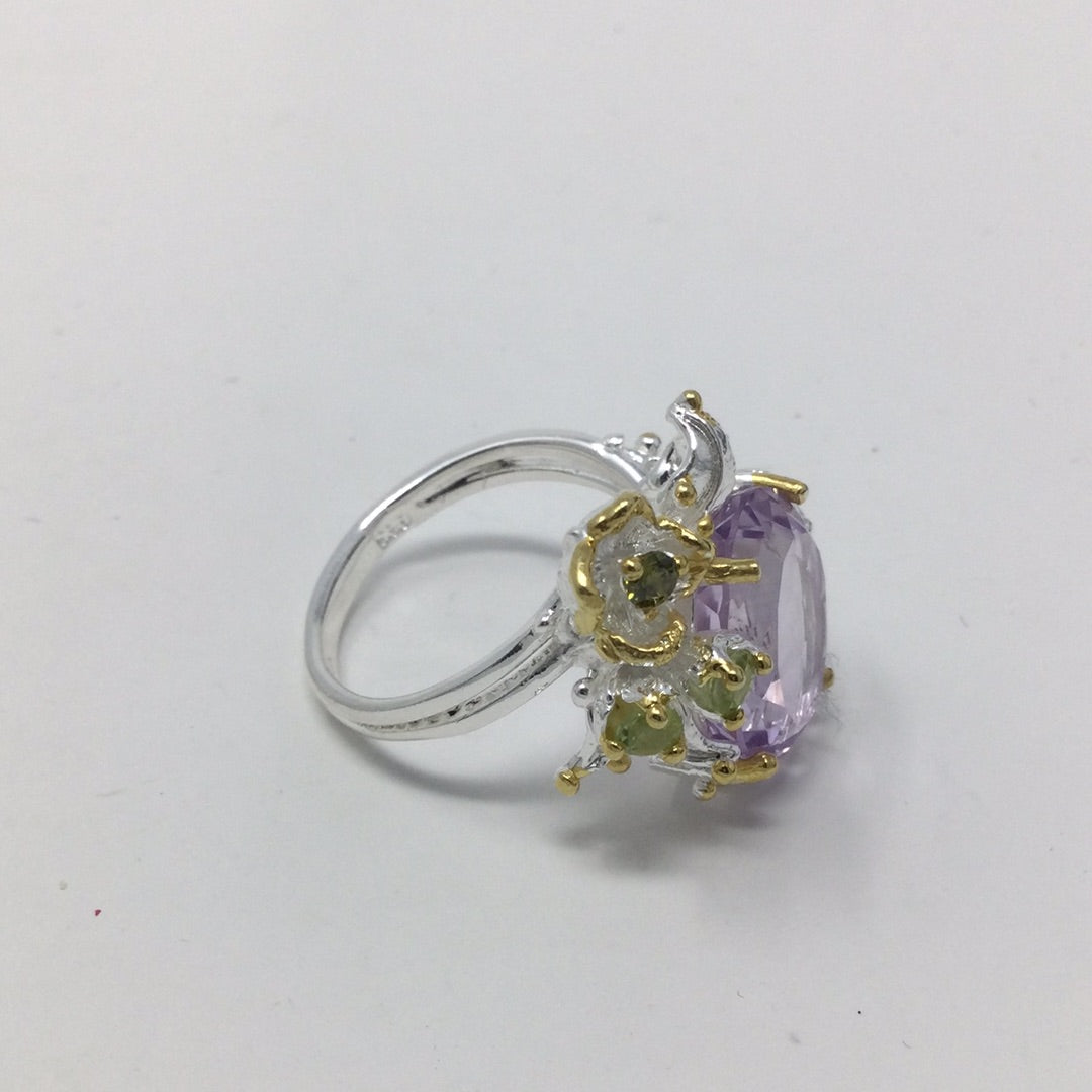 Lux Lavender Genuine Amethyst Ring