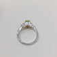 Hot Fiery Genuine Opal & Garnet Ring