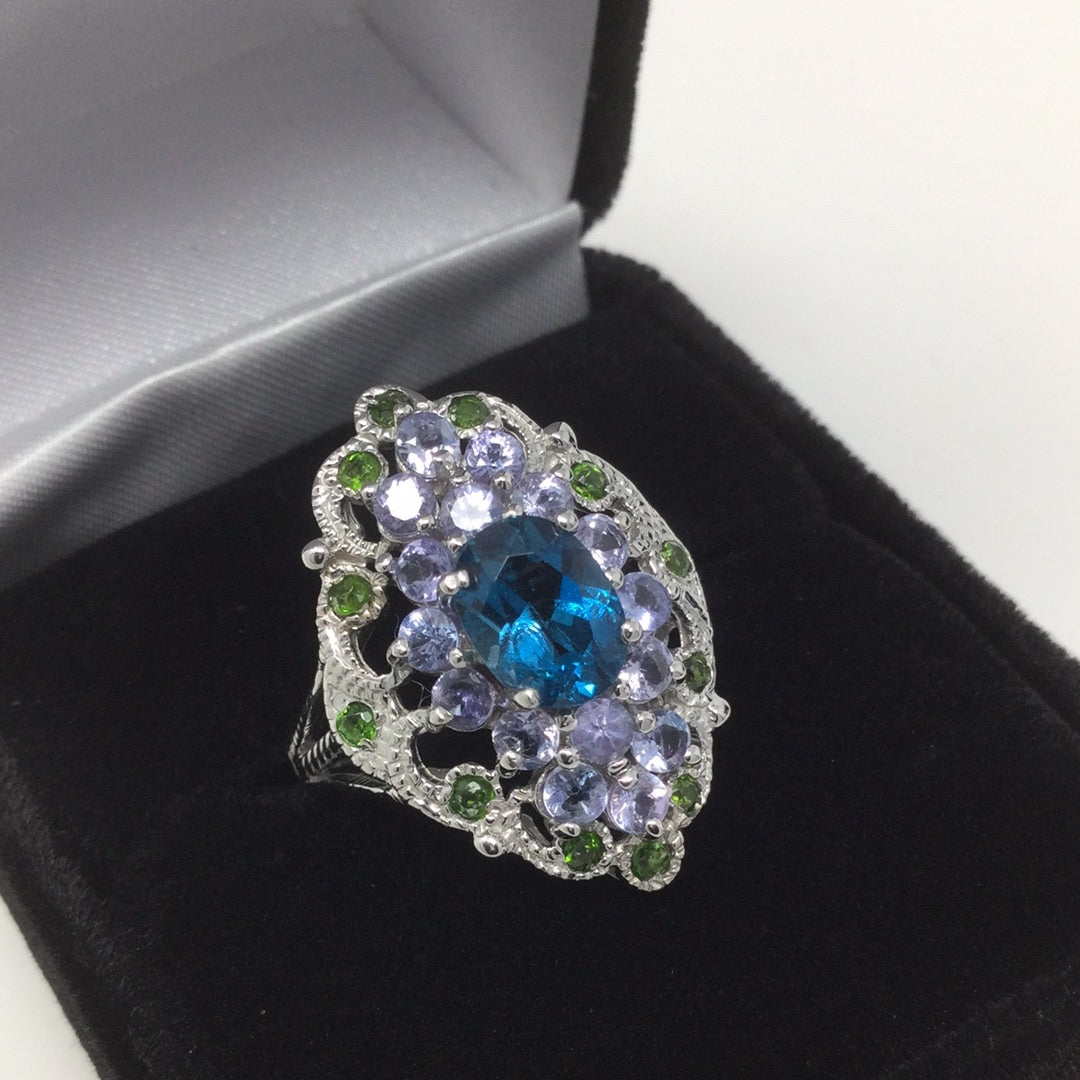 London Blue Topaz Ring